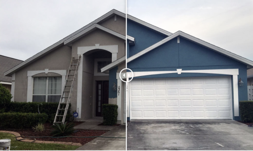 Acton Exterior: Before & After