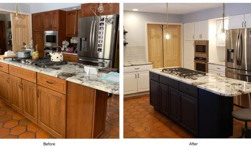 Kitchen - Before and After