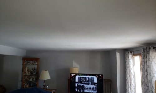 Living Room Ceiling After