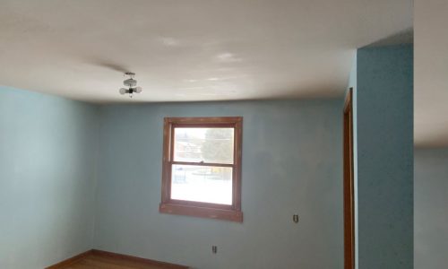 Living Room After Ceiling Restoration