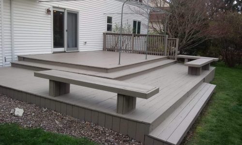 Deck Staining Porject