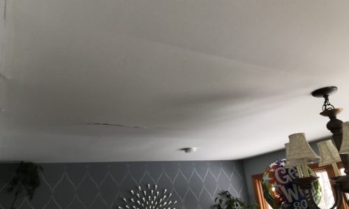Drywall Tape Fail on Ceiling