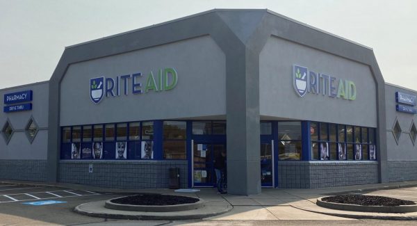 rite aide commercial exterior painted