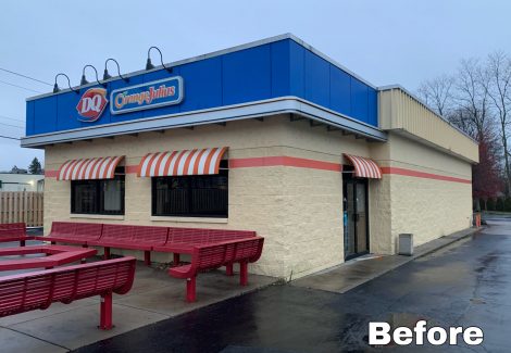 Dairy Queen Exterior Repaint