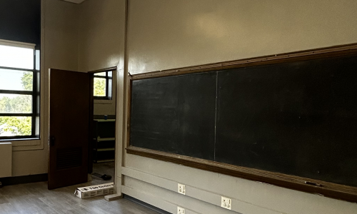 Chalkboard Front Wall | Before