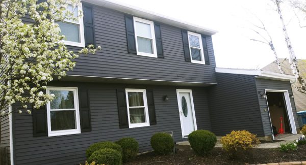 Modern Gray Painted Exterior Buffalo, NY