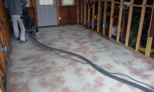 Garage Floor - Work in Progress