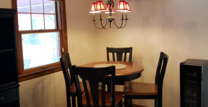 Wood Paneling Painted & Modernized