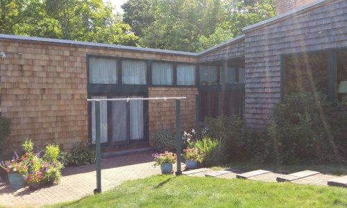 Before Cedar Siding Painting