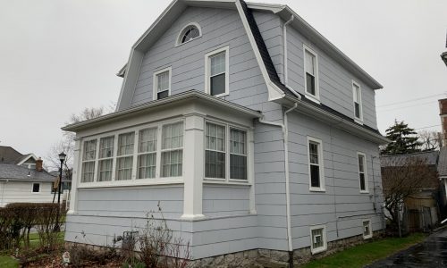 House Before Asbestos Siding Project
