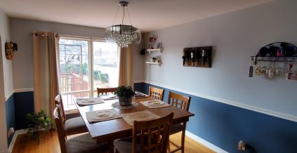 Two Tone Walls & Acoustic Ceiling Removal ...