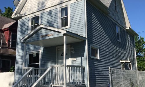 Before Clapboard Siding Painting