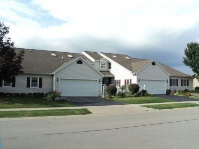 Commercial Townhome painting by CertaPro commercial painters in Buffalo, NY