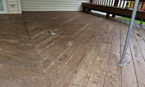 Before Repairs & Painting