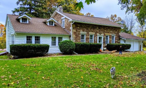 After Cedar Siding Painting
