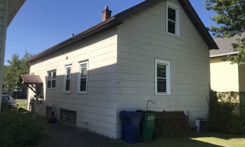 Before Siding Project