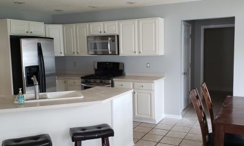 Island & Dining Area After Painting