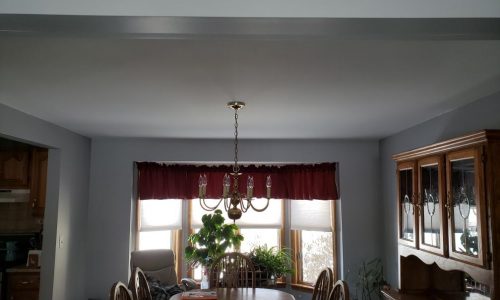 Dining Room After Ceiling Restoration