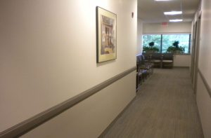 Commercial Office painting by CertaPro commercial painters in Woburn, MA