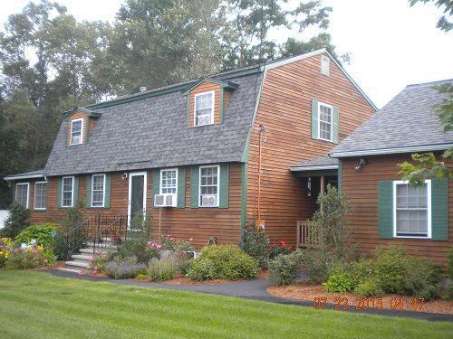 Exterior painting by CertaPro house painters in Billerica, MA