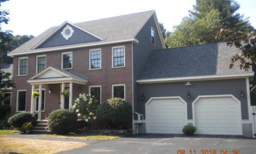 Exterior Brick Painting Project in Woburn