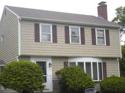 Exterior house painting by CertaPro House Painters in Burlington, MA