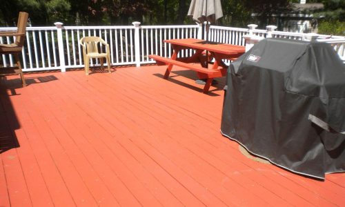 Woburn Deck Staining