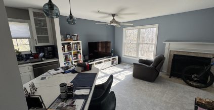 Woodbridge, VA Living Room & Hallway Painting ...