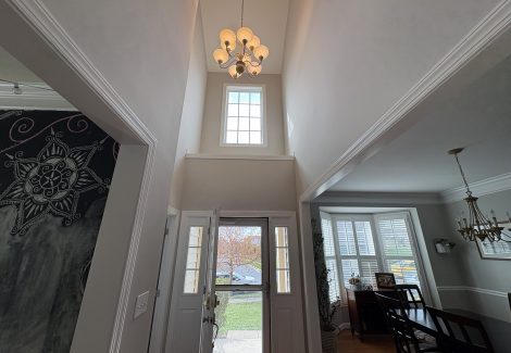 Foyer, Staircase, & Hallway Interior Painting