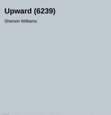 upward by sherwin williams color card