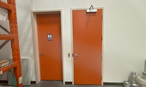 Restroom Doors