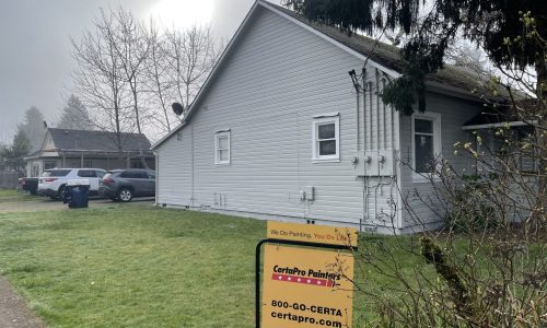 Lead Paint Removal Project in Salem, OR