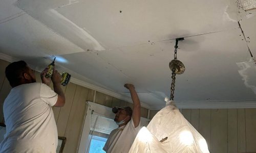 Drywall Ceiling Restoration Process