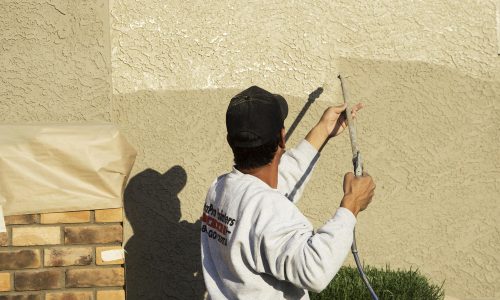 Stucco Repairs & Painting