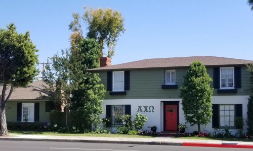 Alpha Chi Omega Sorority House in Fullerton, CA