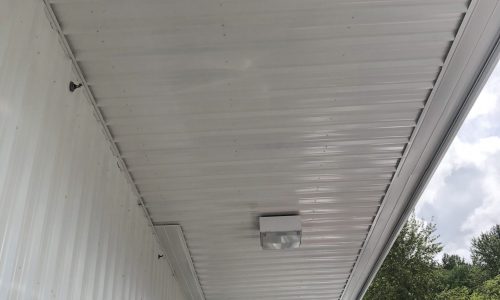 Underneath view of Awning