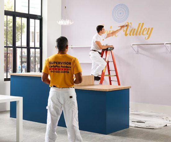 painter for signs and branding