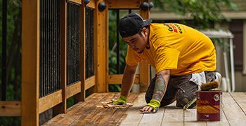 deck painting and staining services