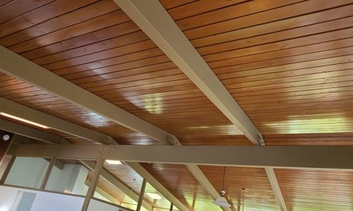 Natural Wood Ceiling Restoration Project in Sherman Oaks, CA