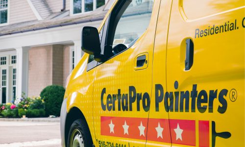 certapro van outside home