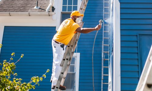 Vinyl & Aluminum Siding Painting