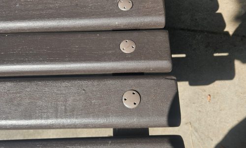 Park Bench, After Detail