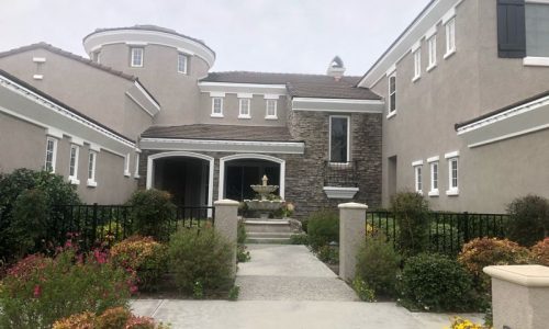 Stucco Painting Project