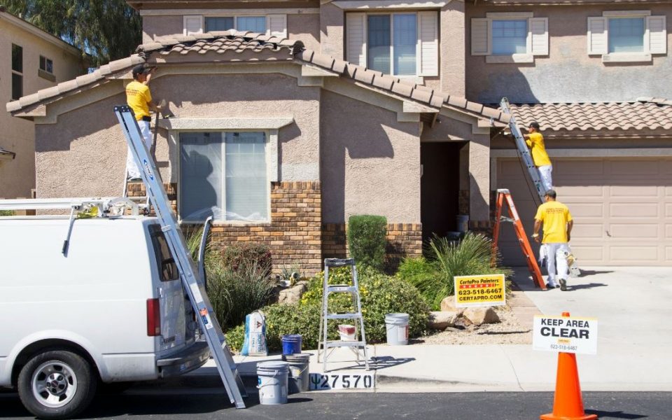 Repairing And Painting Exterior Stucco CertaPro Painters   Certapro Stucco Repair Project 960x600 