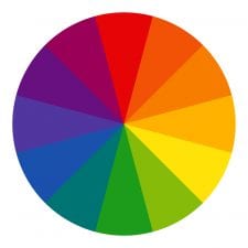Color wheel.