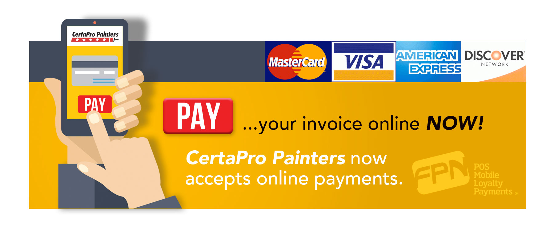 Pay your invoice online here