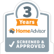 HomeAdvisor - 3 years screened and approved