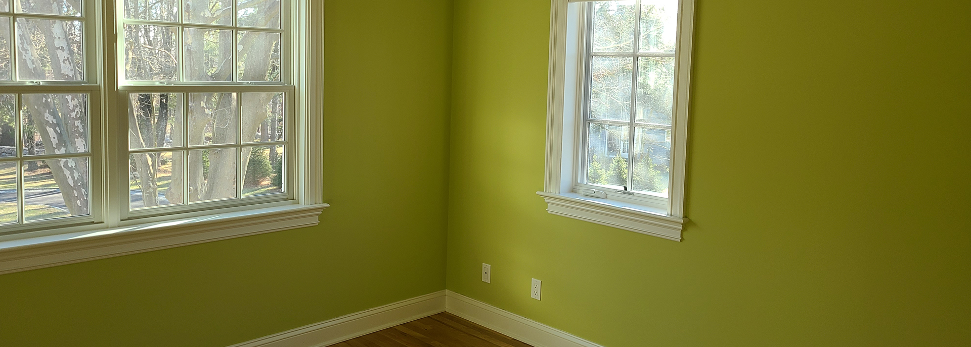 Professional bedroom interior painting Before