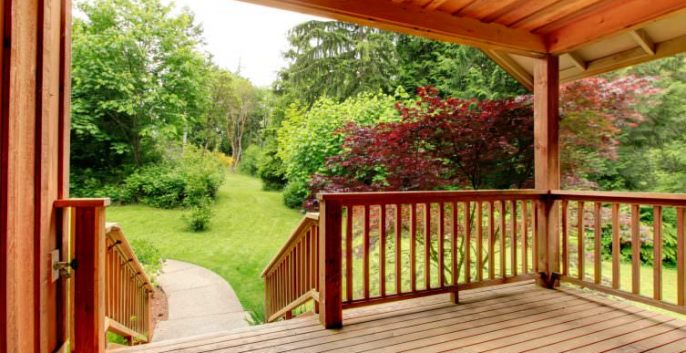Check out our Deck Staining Services