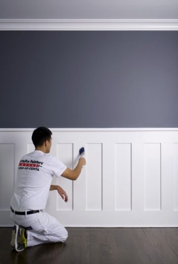 two tone wall - certapro painter